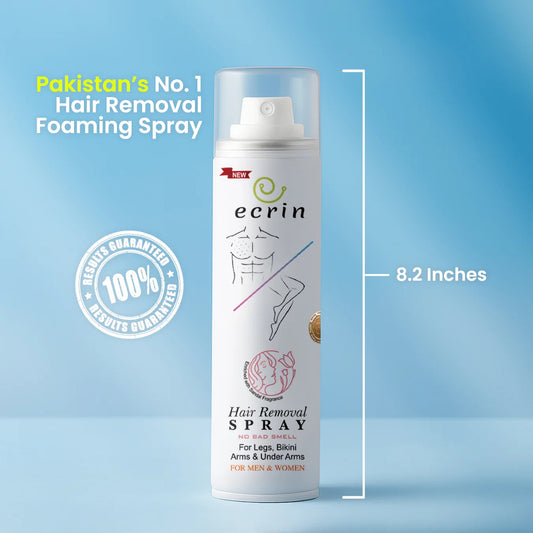 Ecrin Hair Removal Foaming Spray – with refreshing fragrance