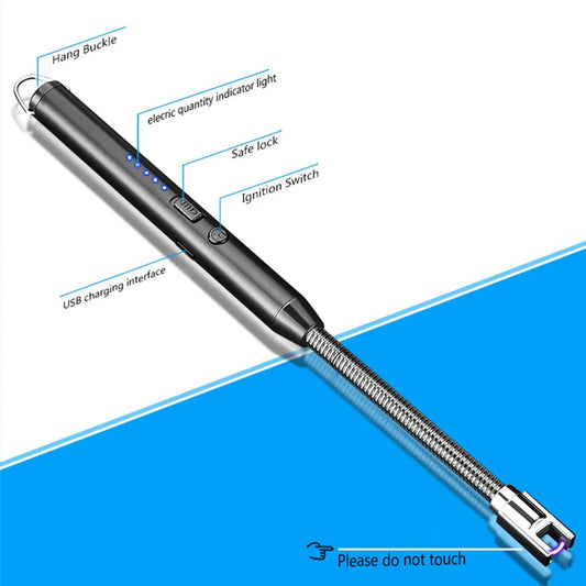 360° Outdoor Kitchen Lighter – USB Rechargeable  with Flexible Neck,